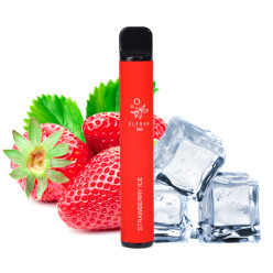 Одноразка Elf Bar - 800 (Strawberry Ice) 550mAh 50mg