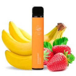 Одноразка Elf Bar - 1500 (Strawberry Banana) 850mAh 50mg