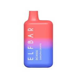 Одрноразка Elf Bar - BC4000 (Sakura Grape) ⟳⚡ 650mAh 50mg
