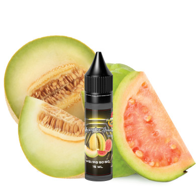Жидкость для электронных сигарет на основе солевого никотина Flamingo Salt - Honeydew Guava 15 ml 35 mg - фото 1