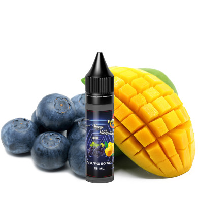 Рідина для електронних сигарет на основі нікотину сольового Flamingo Salt - Mango Blackcurrant 15 ml 35 mg - фото 1