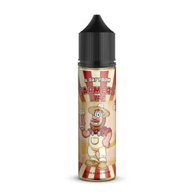 Жидкость для электронных сигарет Fluffy Puff - A Day From Farmers Life Popcorn 60ml 0mg - фото 1
