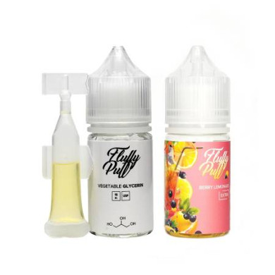 Набір для самозамісу Fluffy Puff - Berry Lemonade 30ml 25mg - фото 1