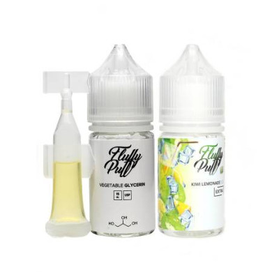 Набір для самозамісу Fluffy Puff - Kiwi Lemonade Ice 30ml 50mg - фото 1
