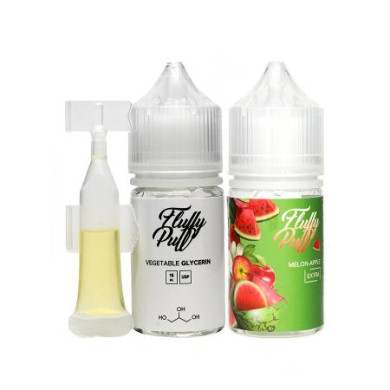 Набір для самозамісу Fluffy Puff - Melon Apple 30ml 25mg - фото 1