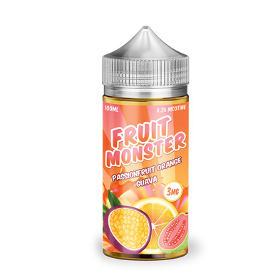 Жидкость для электронных сигарет Fruit Monster - P.O.G. 3mg 100ml - фото 1