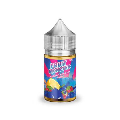 Рідина для електронних сигарет на основі сольового нікотину Fruit Monster Salt - Blueberry Raspberry Lemon 48mg 30ml - фото 1