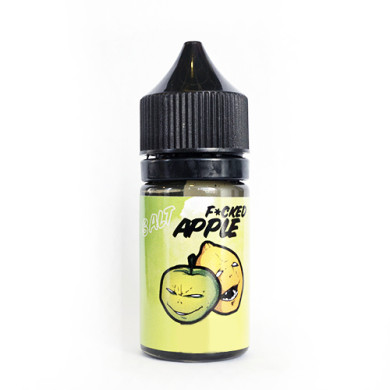 Жидкость для электронных сигарет на основе солевого никотина Fvcked Lab Salt - Apple 30 ml 50 mg - фото 1