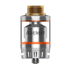 Бак для вейпу Geek Vape - Ammit Dual Coil RTA Ø25 (Сріблястий)