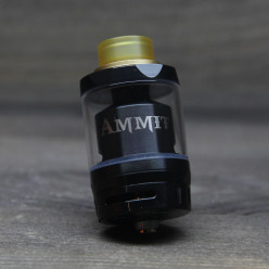 Бак для вейпу Geek Vape - Ammit Dual Coil RTA Ø25 (Чорний)
