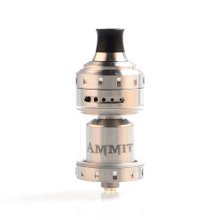 Бак для вейпу Geek Vape - Ammit MTL RTA Ø24 (Сріблястий)