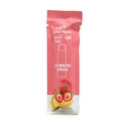 Одноразова система HQD Cuvie Disposable Pod Device 50 мг (Strawberry Banana)