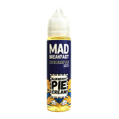 Жидкость для электронных сигарет Mad Breakfast - Blueberry Pie 3mg 60ml - фото 1