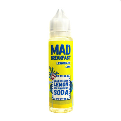 Жидкость для электронных сигарет Mad Breakfast - Lemonade Ice 3mg 60ml - фото 1