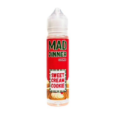 Жидкость для электронных сигарет Mad Dinner - Cookie 1,5mg 60ml - фото 1
