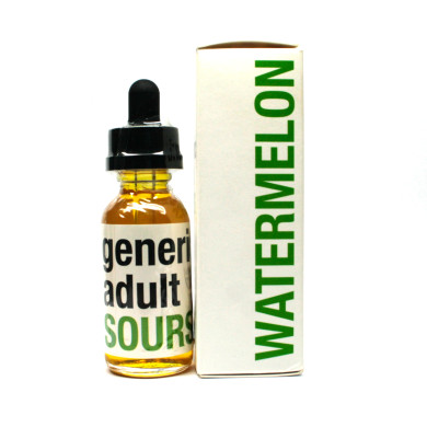 Жидкость для электронных сигарет NDVP - Generic Adult Sours Watermelon 3 mg 30 ml - фото 1
