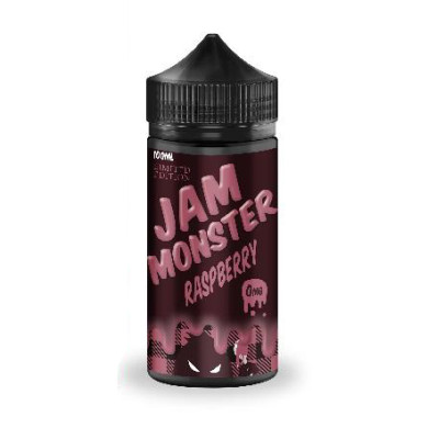 Жидкость для электронных сигарет Jam Monster - Raspberry 0mg 100ml - фото 1