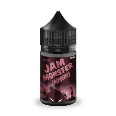 Жидкость для электронных сигарет на основе солевого никотина Jam Monster - Salt Raspberry 48 mg 30 ml - фото 1