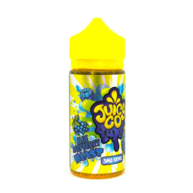 Рідина для електронних сигарет Juicy Co - Blue Raspberry Blast 100 ml 3 mg - фото 1