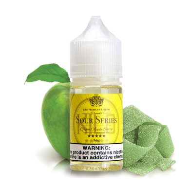 Рідина для електронних сигарет Kilo Sour Series - Green Apple 3 mg 30 ml - фото 1