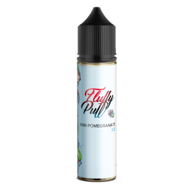 Жидкость для электронных сигарет Fluffy Puff - Kiwi & Pomegranate Ice 60ml 1,5mg - фото 1