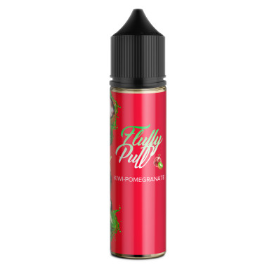 Жидкость для электронных сигарет Fluffy Puff - Kiwi & Pomegranate 60ml 3mg - фото 1