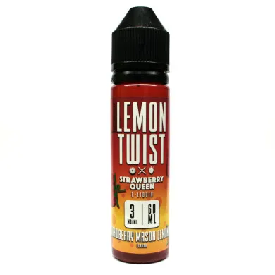 Жидкость для электронных сигарет Lemon Twist - Strawberry Mason Lemonade 3 mg 60 ml  - фото 1