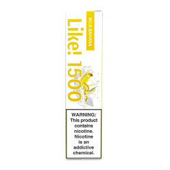 Одноразова Pod система Joyetech - Like! 1500 = Banana with Milk = 1100mah 50mg