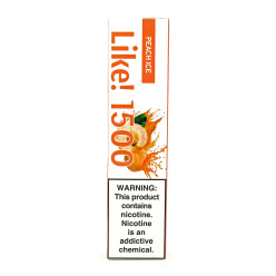 Одноразова Pod система Joyetech - Like! 1500 = Peach Ice = 1100mah 50mg