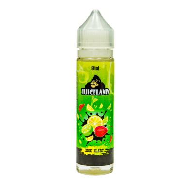 Жидкость для электронных сигарет Juiceland - Lime Blast 0 mg 60 ml - фото 1