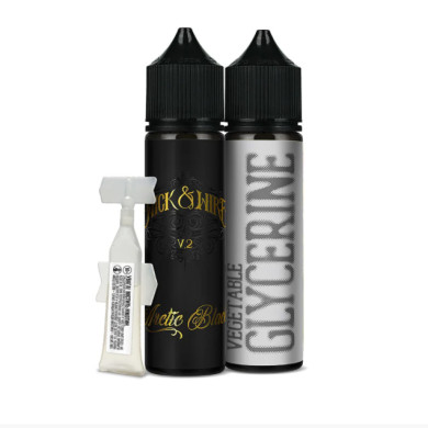 Набір для самозамісу Wick and Wire - Arctic Black 60ml 3mg - фото 1