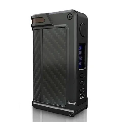 Бокс мод Lost vape - Paranormal DNA 250C TC Gun Metal (Black Grey Kevlar+Carbon Fiber) - фото 1