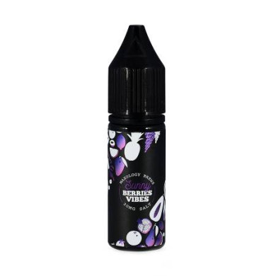 Рідина для електронних сигарет на основі сольового нікотину Maxology Brews - Sunny Berries Vibes Salt 15ml 50mg - фото 1