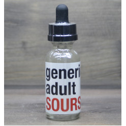 Жидкость NDVP - Generic Adult Sours Rusberry 0 mg 30 ml