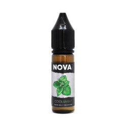 Рідина NOVA Salt - Cool Mint 15 ml 50 mg Рідина NOVA Salt - Cool Mint 15 ml 50 mg