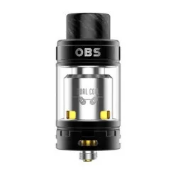 Бак для вейпу OBS - Crius 2 RTA Dual Coil Version Ø25 (Чорний) Бак для вейпу OBS - Crius 2 RTA Dual Coil Version Ø25 (Чорний)