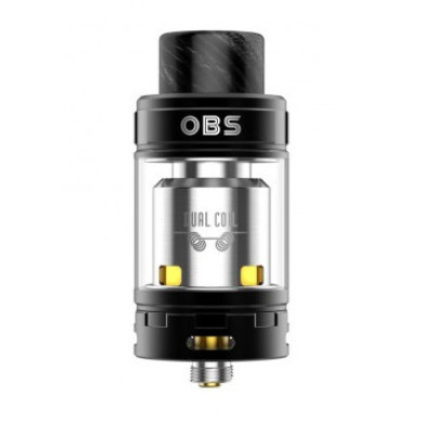 Бак для вейпу OBS - Crius 2 RTA Dual Coil Version Ø25 (Чорний) - фото 1