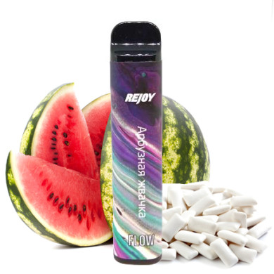 Одноразова Pod система Rejoy Flow 1600 Disposable Pod Device 850 мАг 50 мг (Кавунова жуйка) - фото 1