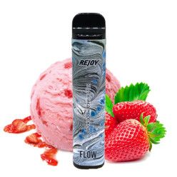 Одноразова Pod система Rejoy Flow 1600 Disposable Pod Device 850 мАч 50 мг (Полуничне морозиво)
