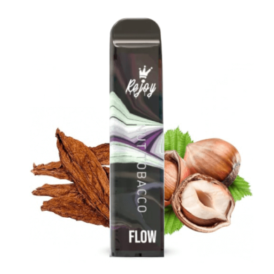 Одноразова Pod система Rejoy Flow 1600 Disposable Pod Device 850 мАг 50 мг (Горіховий тютюн) - фото 1