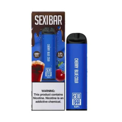 Одноразова Pod система JuiceMan Sexibar Disposable Pod Device 50 мг (Cherry Blue Cola) - фото 1