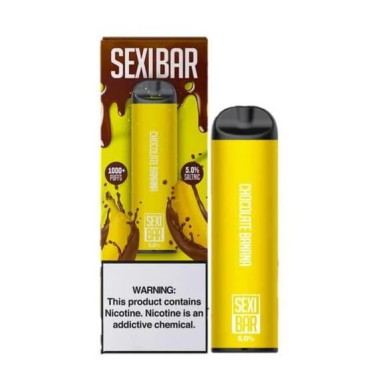 Одноразова Підсистема JuiceMan Sexibar Disposable Pod Device 50 мг (Chocolate Banana) - фото 1