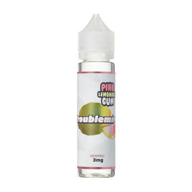 Жидкость для электронных сигарет Frisco Vapor - Troublemint Pink Lemonade Gum 60 ml 3 mg - фото 1