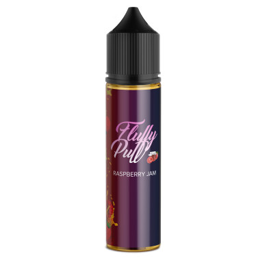 Жидкость для электронных сигарет Fluffy Puff - Raspberry Jam 60ml 1,5mg - фото 1