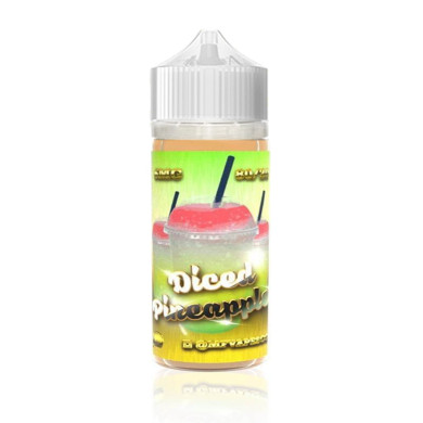 Жидкость для электронных сигарет Slushed Up - Diced Pineapples 3 mg 120 ml - фото 1