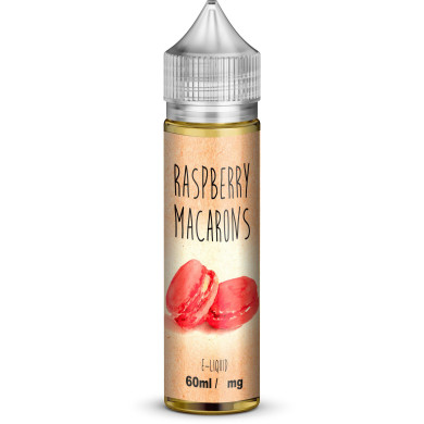 Жидкость для электронных сигарет Steam Brewery - Raspberry Macarons 1,5 mg 60 ml - фото 1