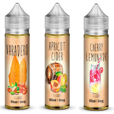 Жидкость для электронных сигарет Набор - Steam Brewery 1,5 mg 60х3 ml  - фото 1