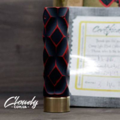 Механічний мод CompLyfe - Double Cross Murdered Out (Чорний\Червоний) - фото 1