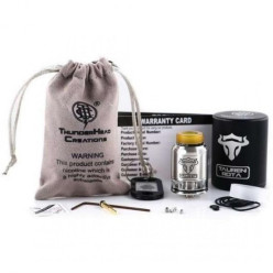 Дріпо-бак для вейпу Thunder Head Creations - Tauren BF RDTA Ø24 (Сріблястий)