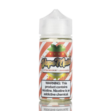 Рідина для електронних сигарет Vape Maid - Strawberry Lemonade 3 mg 100 ml - фото 1